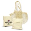 Promotional Cotton Mesh Foldaway Totes